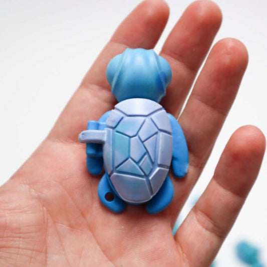 Calm Buddi Turtle anxiety-relief fidget toy in Ocean