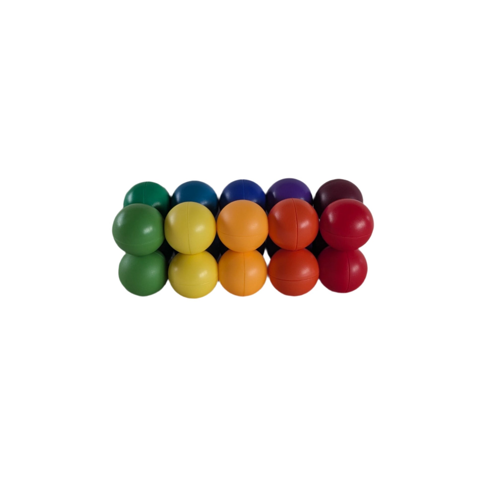 Rainbow Ball Fidget Toy in a rectangle shape