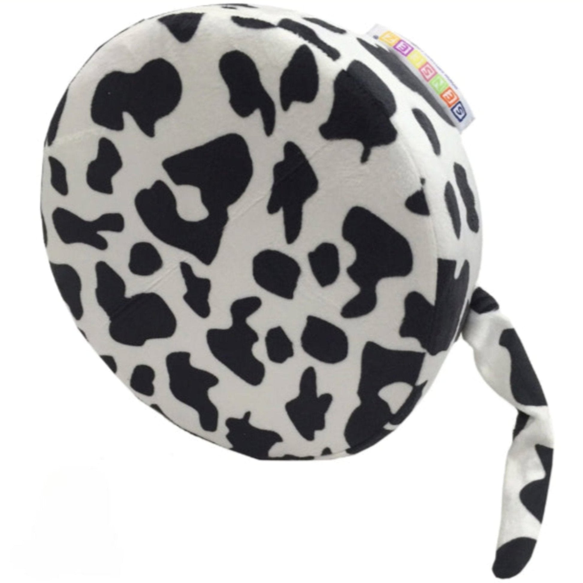  Senseez Vibrating Cushion, Touchables in the Furry Cow design showing the tactile tail