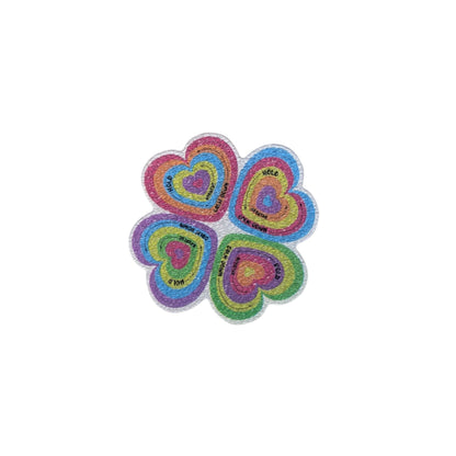 Sensory Stickers 3pack - Heart design