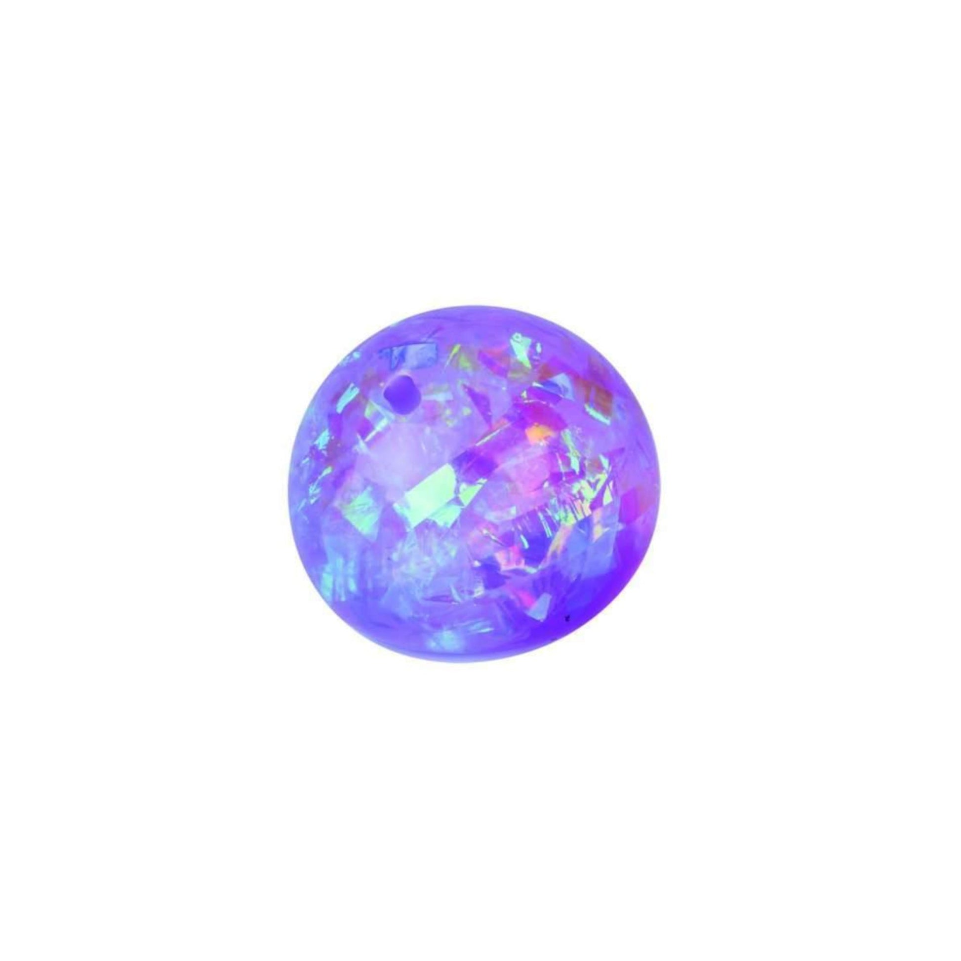 Smoosho's Crystal Ball Stress Ball Squishy in purple