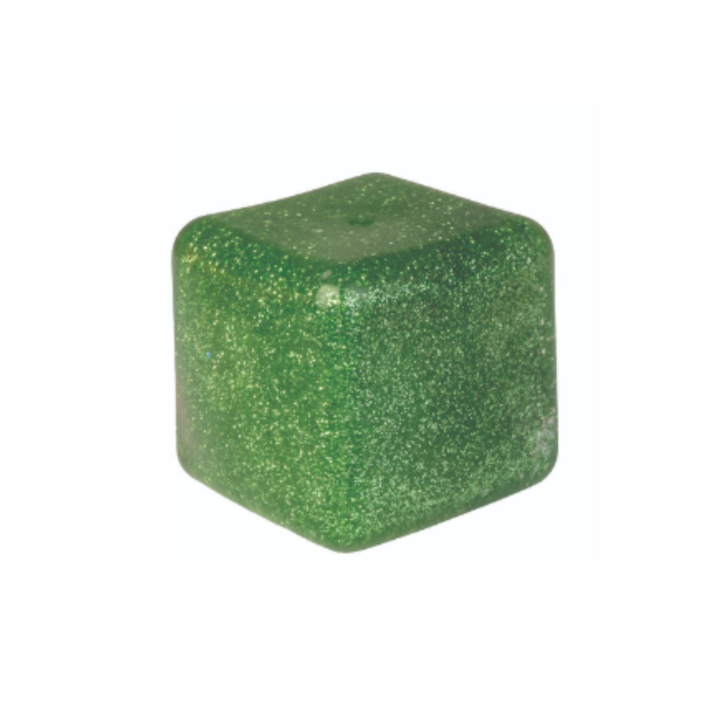 Smooshos Jelly Cube Glitter Squishy in Green