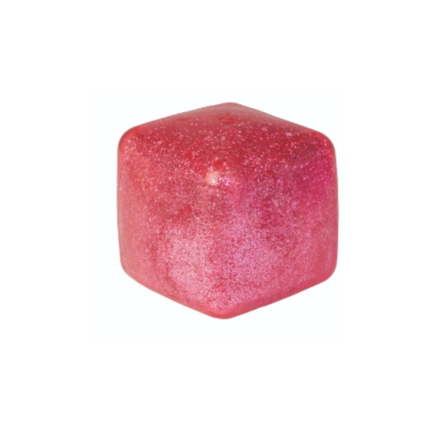 Smooshos Jelly Cube Glitter Squishy in Pink