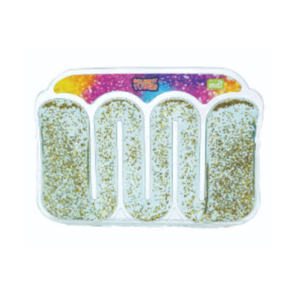 Squishy Tubes sensory tubes filled with gold glitter